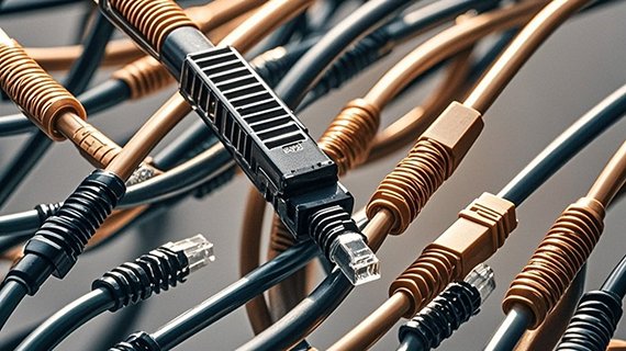 10Gbps High-Speed Transmission Cat 6A Cable