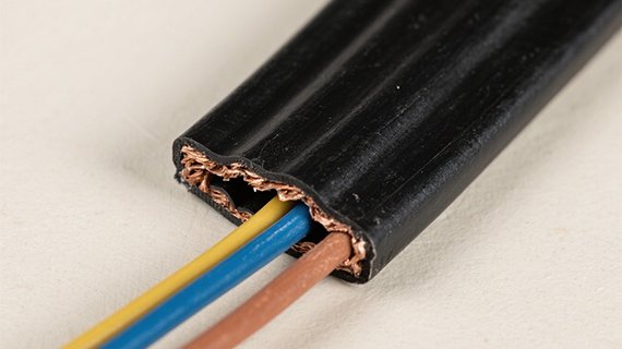 Flat Rubber Cable For Easy Installation