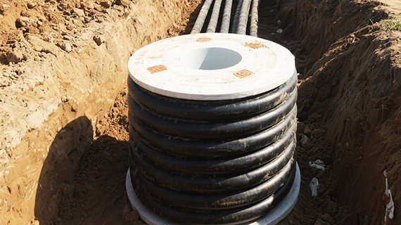 Efficient Transmission Direct Burial Wire
